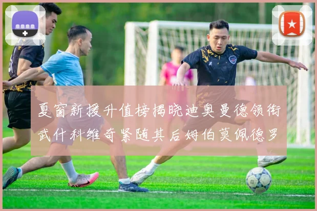 夏窗新援升值榜揭晓迪奥曼德领衔武什科维奇紧随其后姆伯莫佩德罗表现抢眼